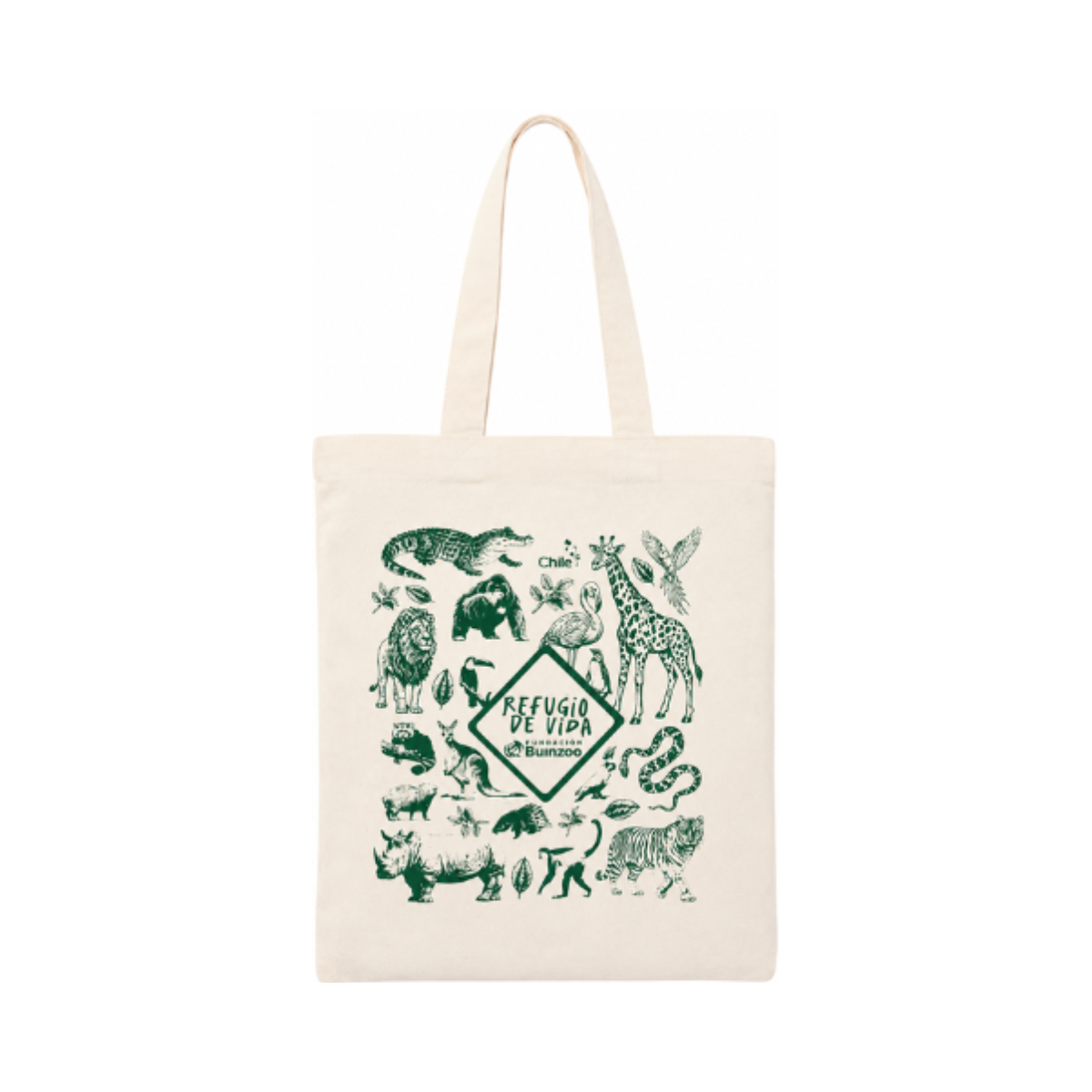 Bolsa Ecológica Refugio de Vida 42x38 cm Buinzoo