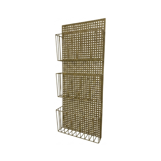 Cesto de Pared de Metal Buinzoo
