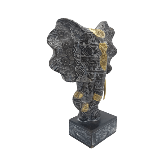 Figura Pedestal Elefante decoracion Buinzoo