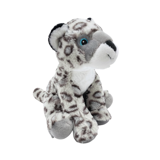 Peluche Leopardo de las nieves 23 cm Buinzoo