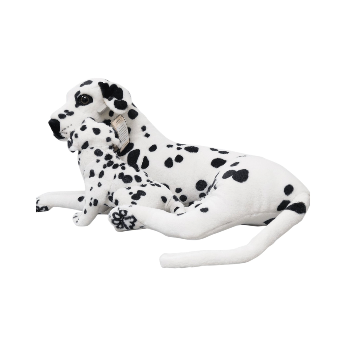 Peluche Perro Dalmata con Cachorro 50 cm Buinzoo