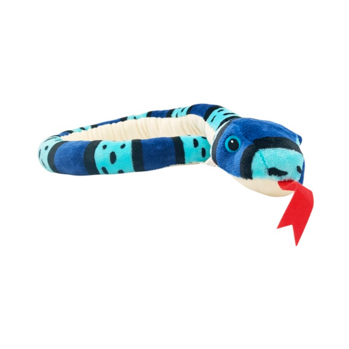 Peluche Serpiente 130 cm Azul Buinzoo