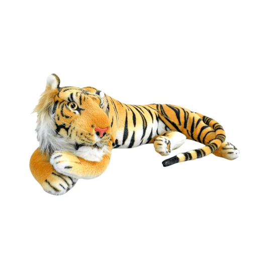 Peluche Tigre Grande Descansando 60 cm Buinzoo