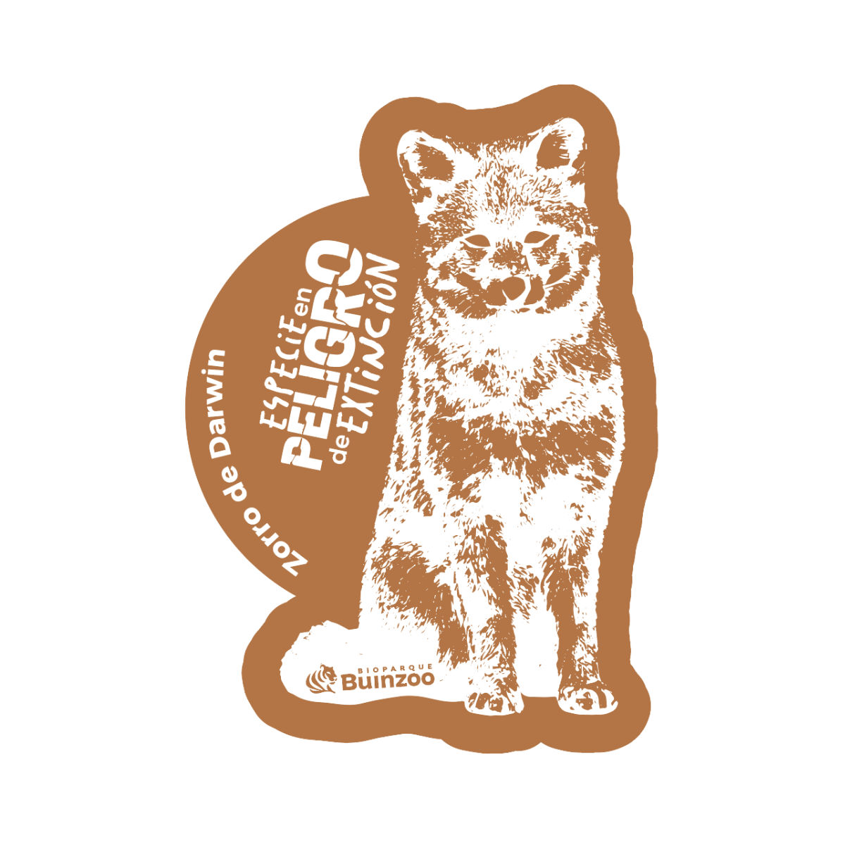 Imán Acrílico Especies en Peligro Buinzoo