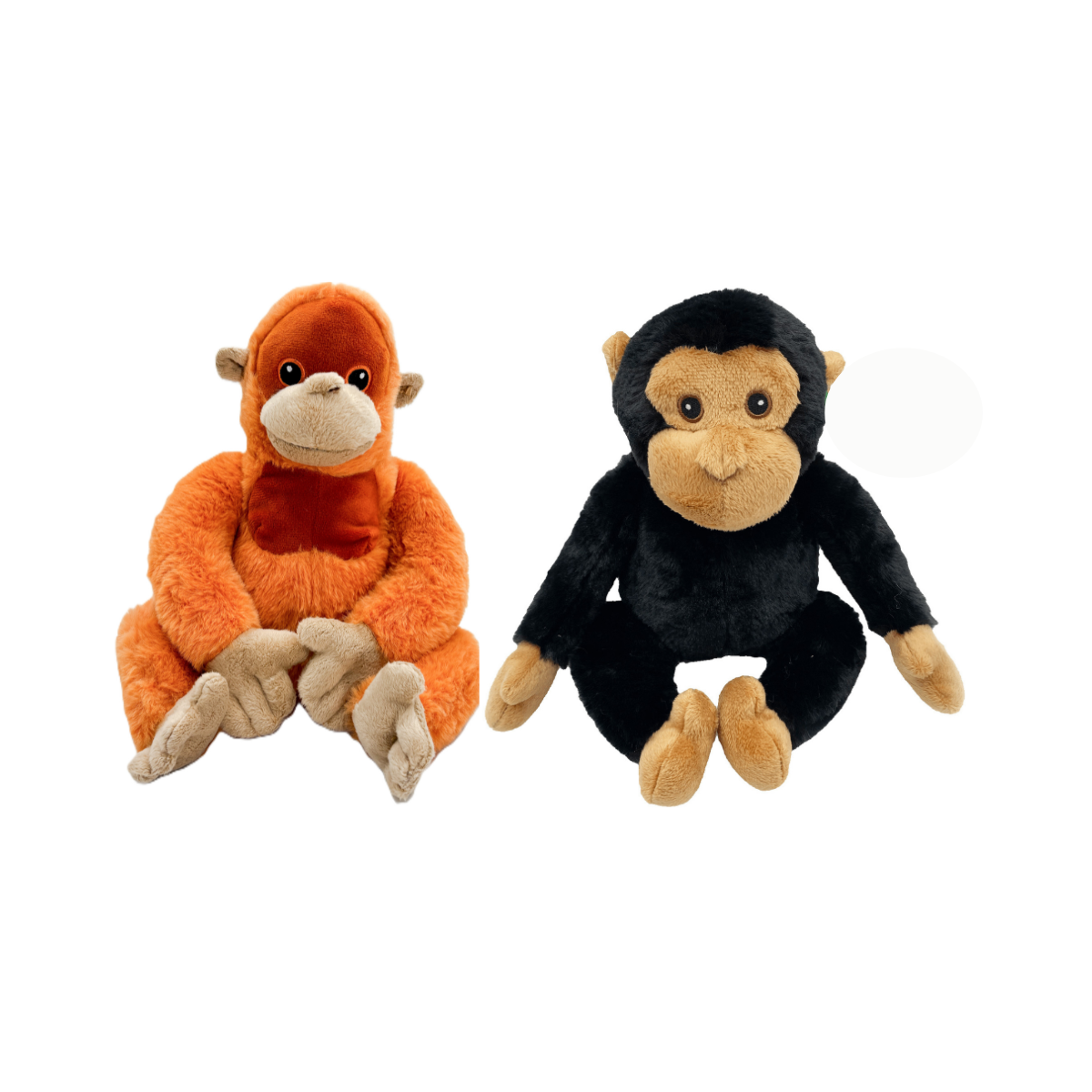 Pack Peluche Orangután + Chimpancé Punch Buinzoo