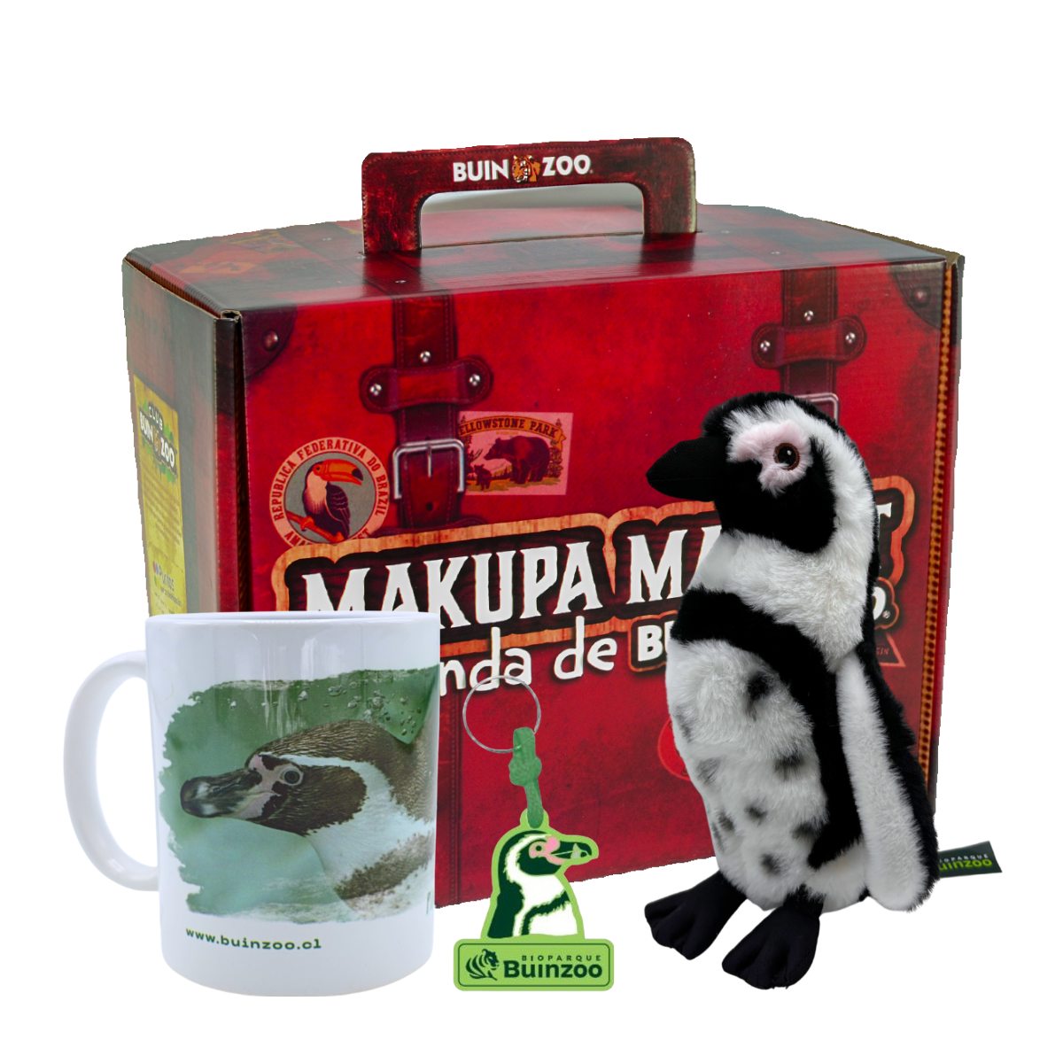 Cajita Productos de Pingüino Buinzoo