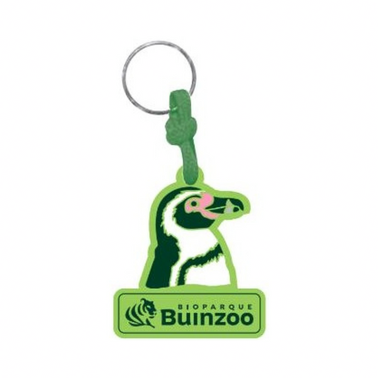 Llavero de Goma Pinguino Buinzoo