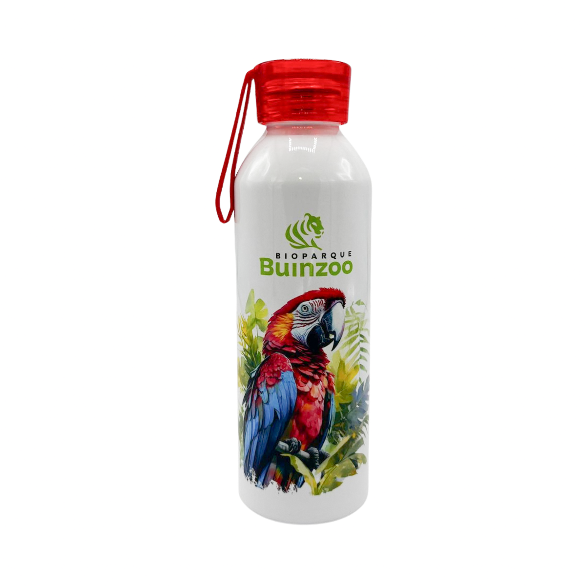Botella Aluminio Guacamayo BBZ Buinzoo