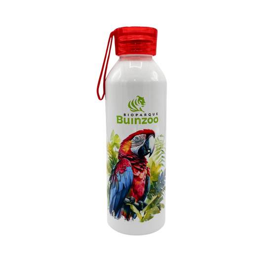 Botella Aluminio Guacamayo BBZ Buinzoo
