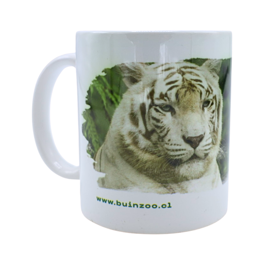 Taza Tigre Blanco 300 ml Buinzoo
