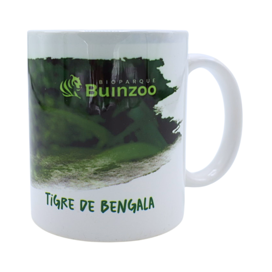 Taza Tigre Blanco 300 ml Buinzoo