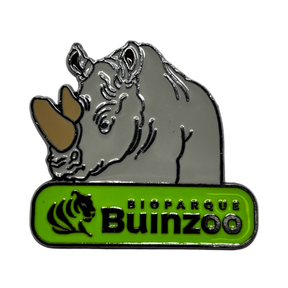 Pin Rinoceronte BBZ Buinzoo