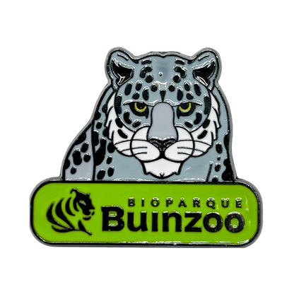 Pin Leopardo de las Nieves BBZ Buinzoo