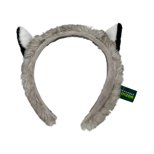 Cintillo Peluche Orejas Lemur Buinzoo