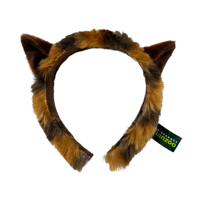 Cintillo Peluche Orejas Panda Rojo Buinzoo