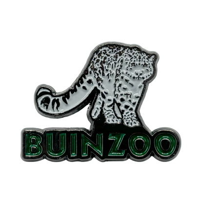 Pin Leopardo de las Nieves Buinzoo