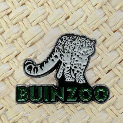 Pin Leopardo de las Nieves Buinzoo