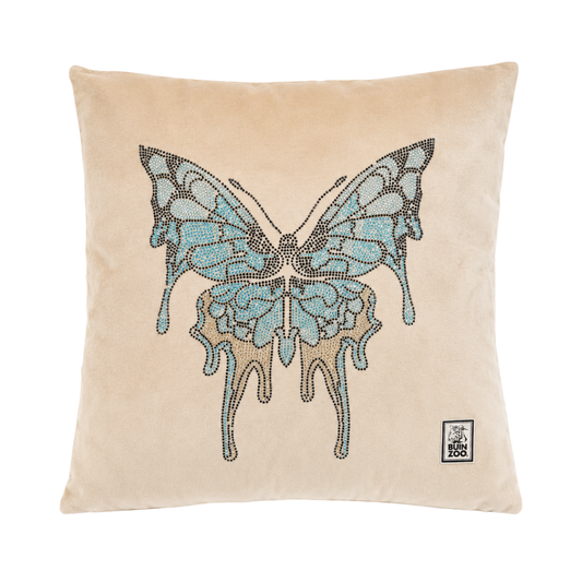 Funda de Cojín Diseño Mariposa Multicolor Buinzoo
