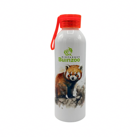 Botella Aluminio Panda Rojo BBZ Buinzoo