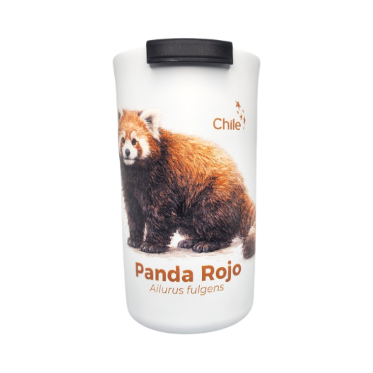 Vaso Térmico 500ml Mug Panda Rojo Buinzoo