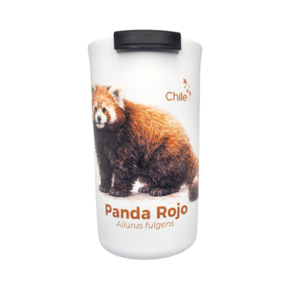 Vaso Térmico 500ml Mug Panda Rojo Buinzoo