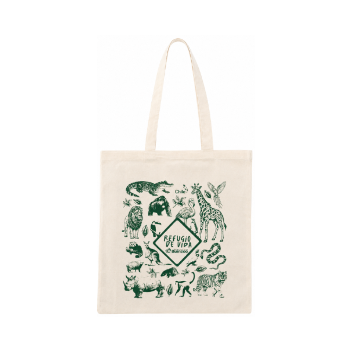 Bolsa Ecológica Refugio de Vida 30x24 cm Buinzoo