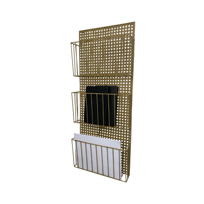 Cesto de Pared de Metal Buinzoo