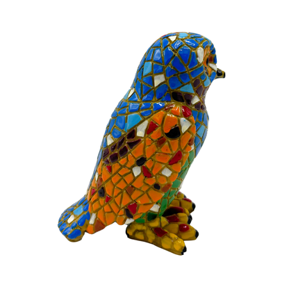 Figura Decorativa Mosaico Buho 10x12 cm Buinzoo
