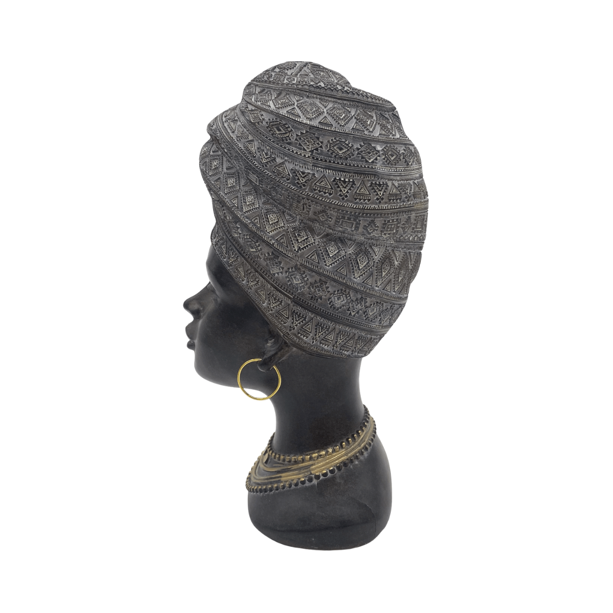 Figura Decorativa Mujer Africana Buinzoo
