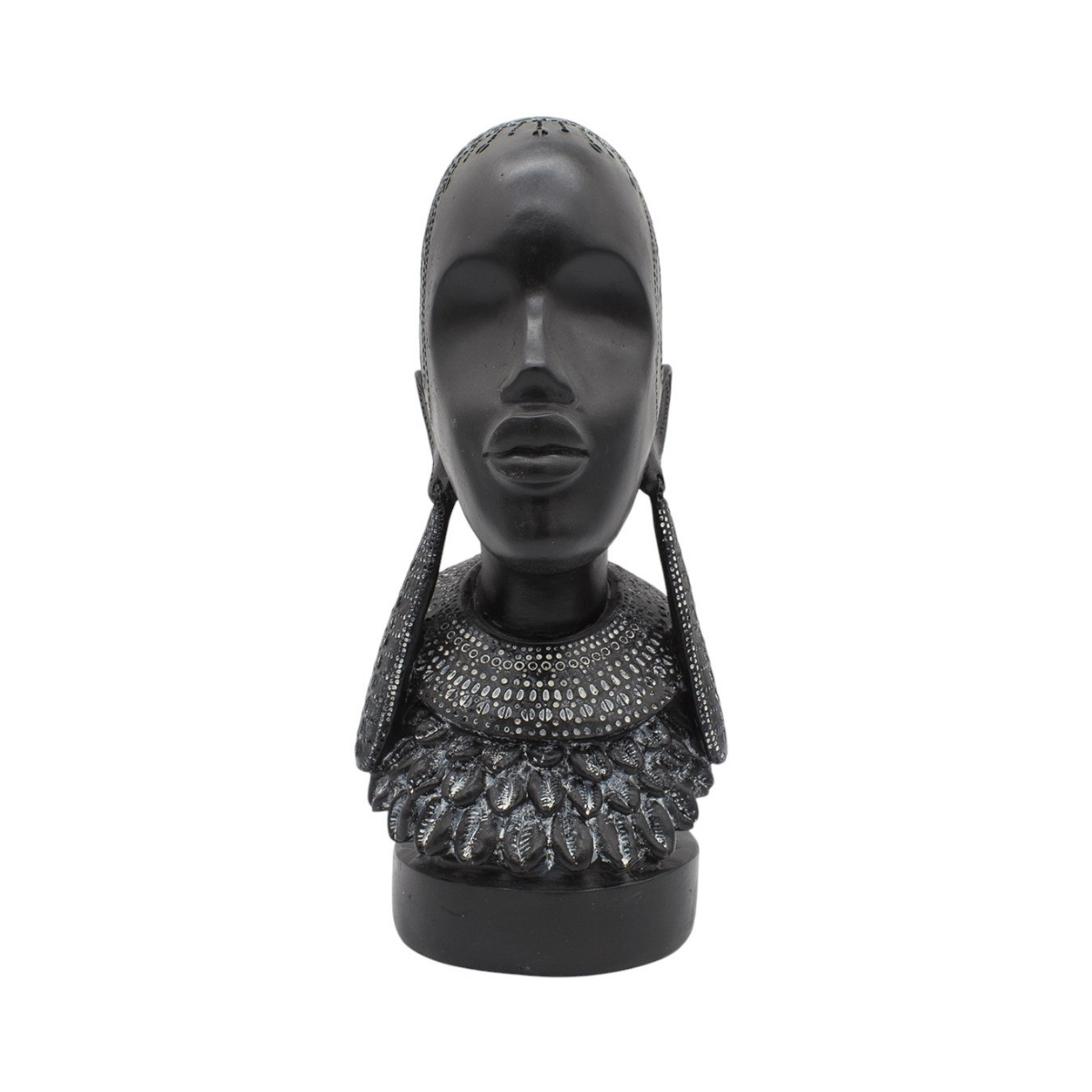 Figura Mujer Afro 30x16 cm Buinzoo