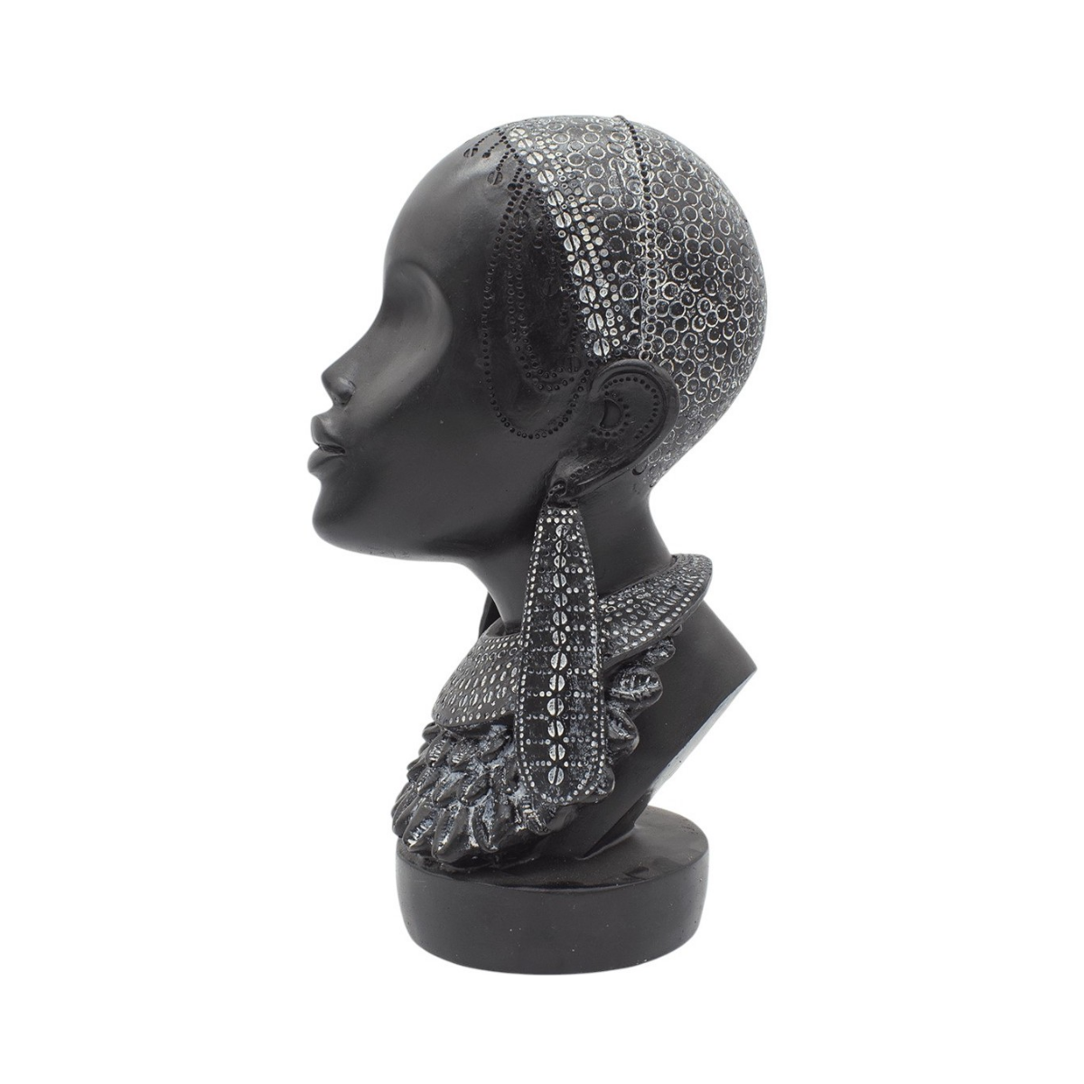 Figura Mujer Afro 30x16 cm Buinzoo
