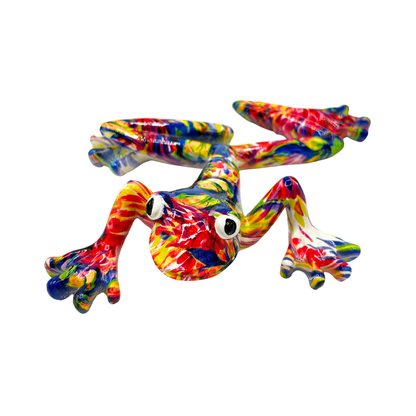 Figura Rana Verde mural 19x17 cm Buinzoo