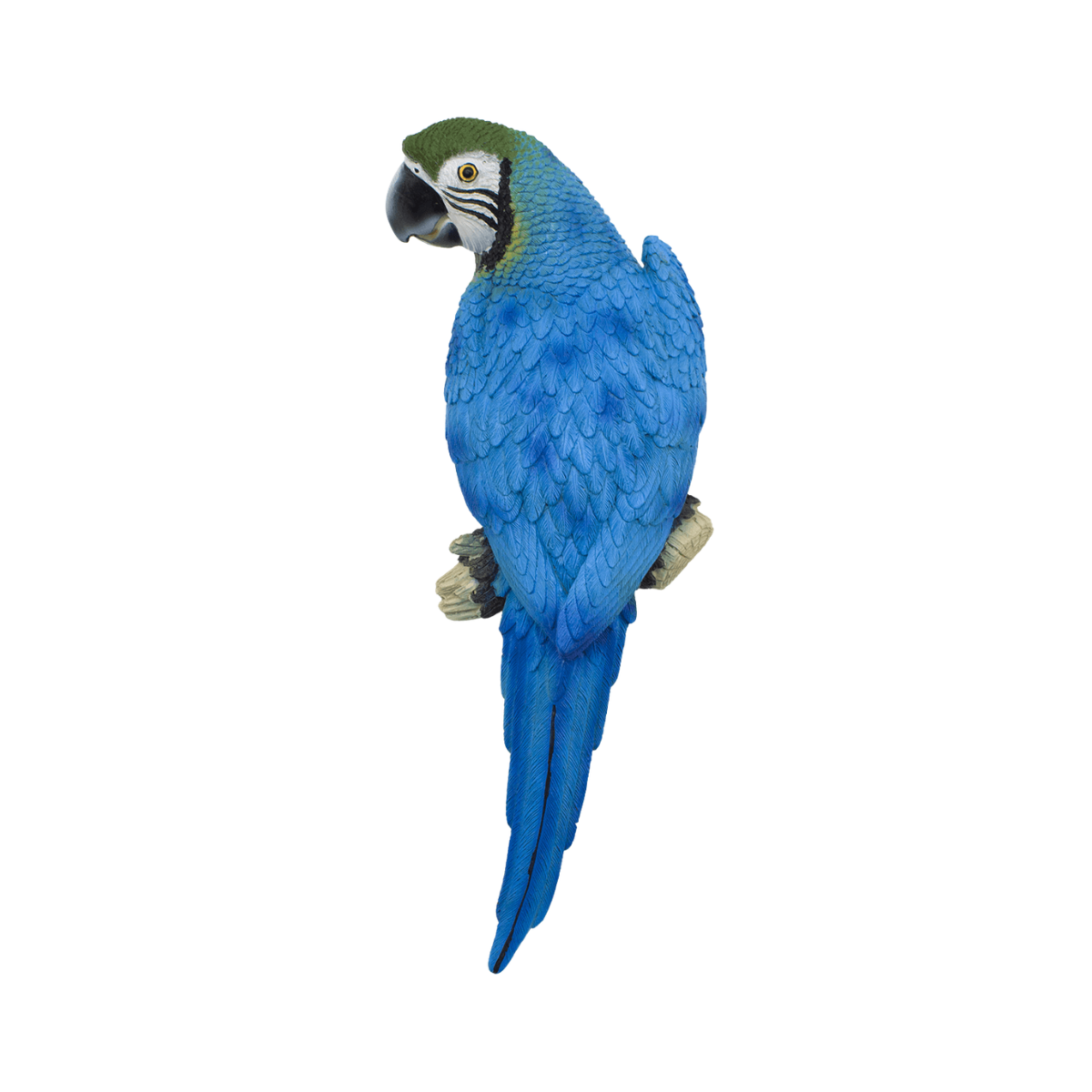 Figura Mural Loro Azul  31x10 cm Buinzoo