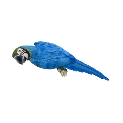 Figura Mural Loro Azul  31x10 cm Buinzoo