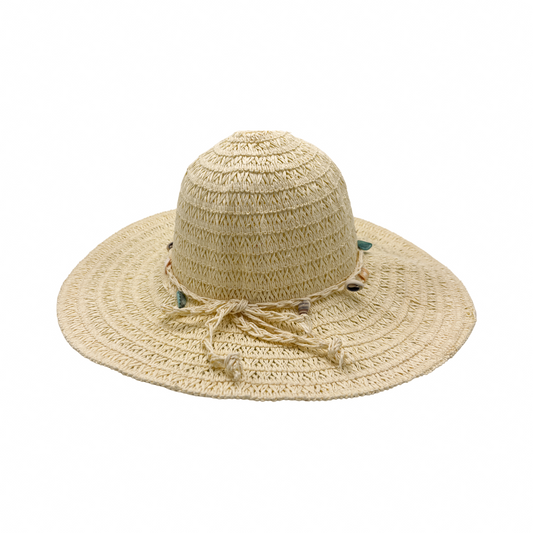 Sombrero Mujer Pajilla con Conchitas