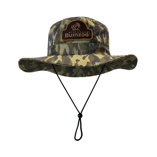 Sombrero Australiano Camuflaje Verde Buinzoo