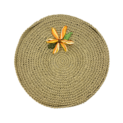 Sombrero Tipo Boina Armable con Flor Infantil Buinzoo
