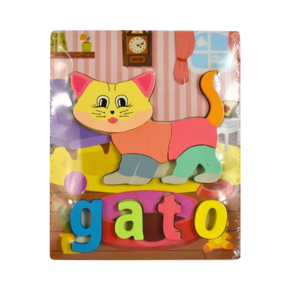 Juguete Puzzle Roompecabezas Encaje 3D