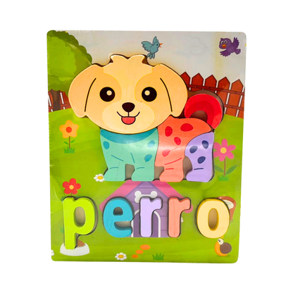 Juguete Puzzle Roompecabezas Encaje 3D
