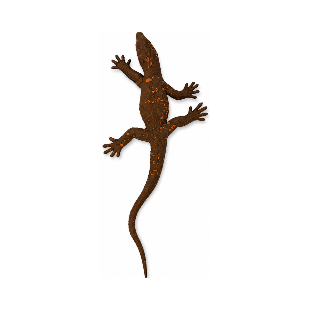 Juguete de Goma Soft Feel Lagarto Marrón Buinzoo