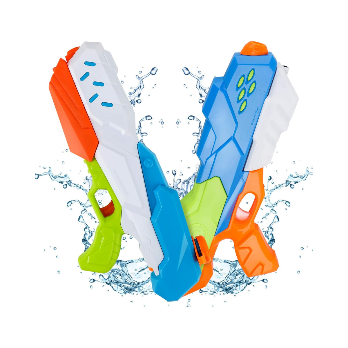 Pistola De Agua Water Gun Multicolor