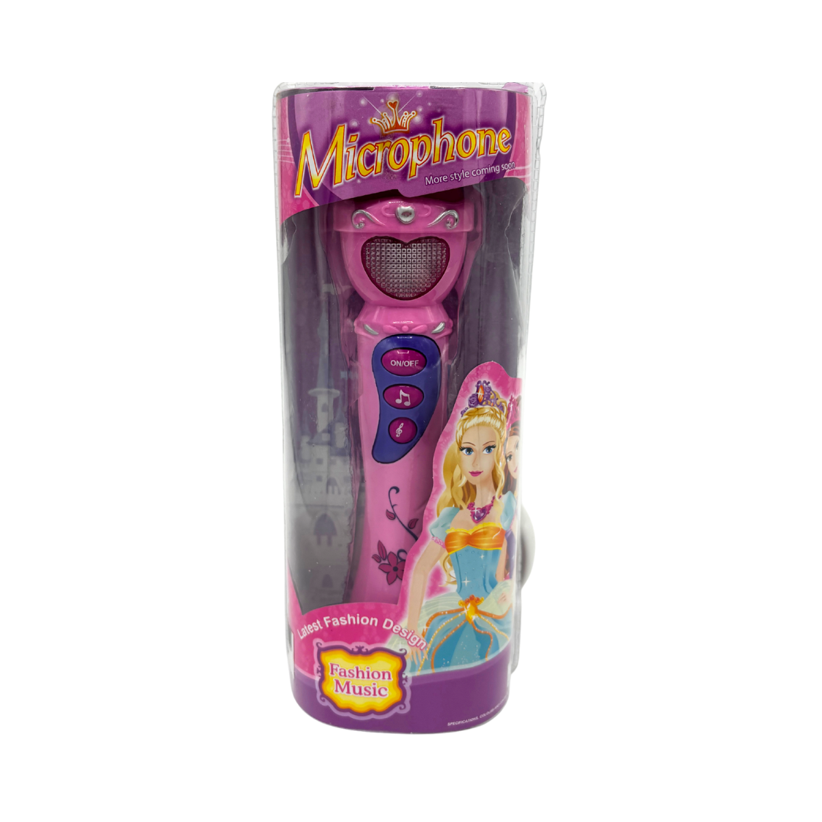 Microfono Musical Infantil Princesas