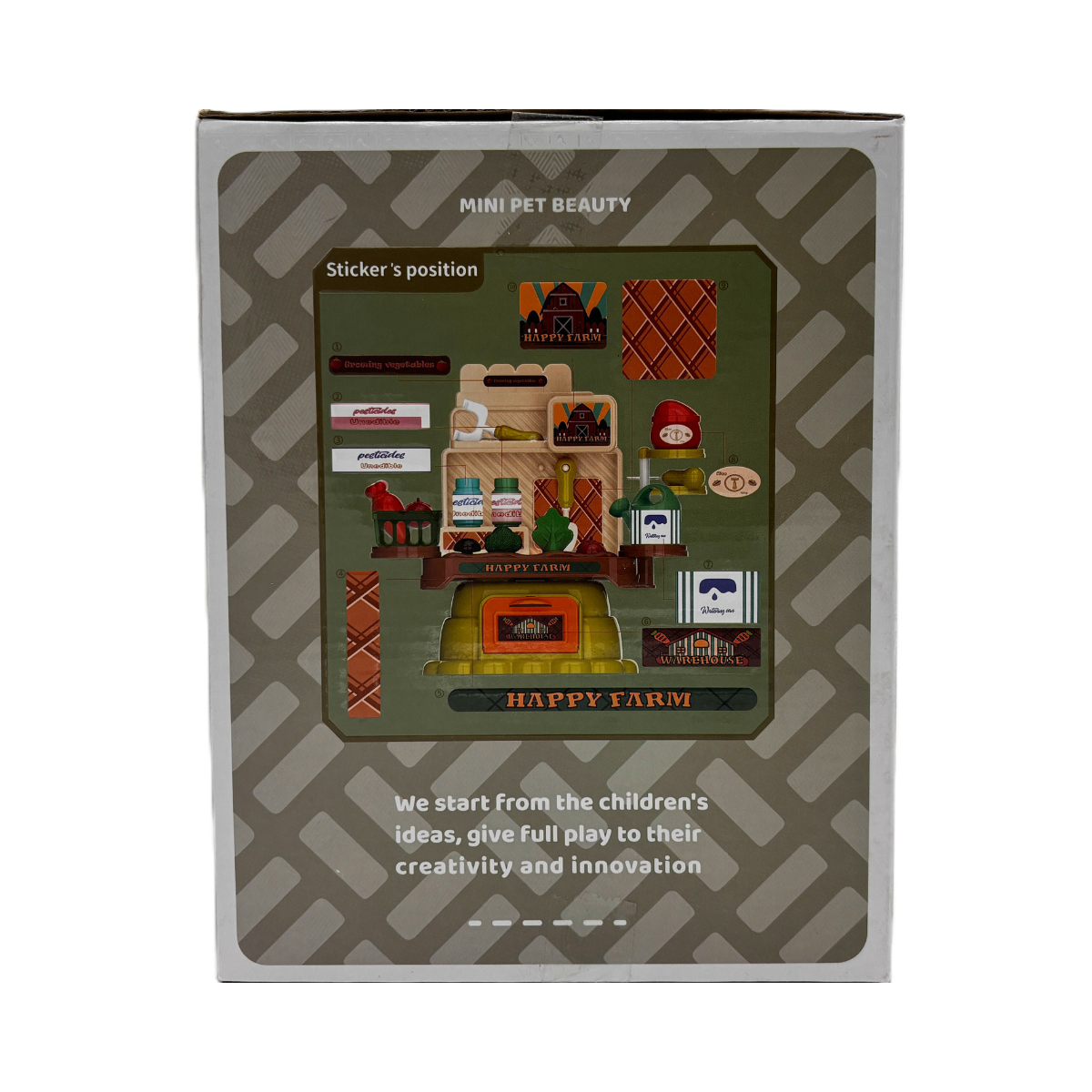 Juguete Plastico De Jardineria Mini
