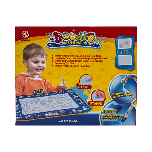 Pizarra Magica Didactica Alfombra De Agua Aqua Mat 45x30