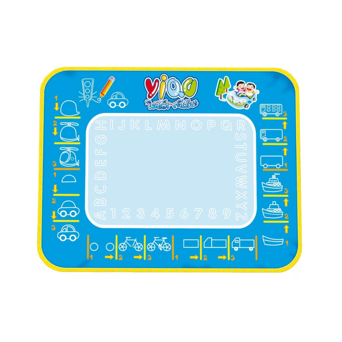 Pizarra Magica Didactica Alfombra De Agua Aqua Mat 45x30