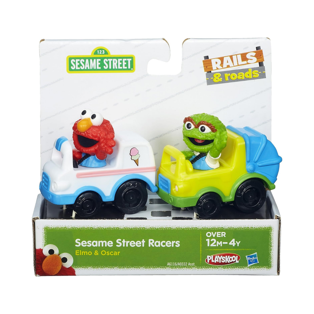 Carritos De Juguete De Arrastre Plaza Sesamo Playskool
