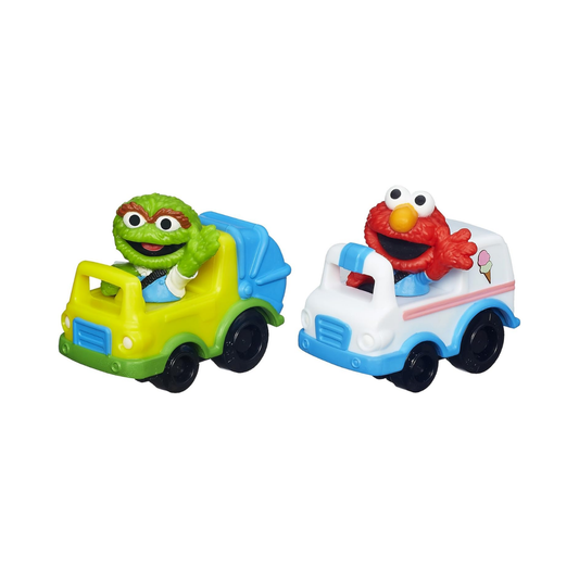 Carritos De Juguete De Arrastre Plaza Sesamo Playskool