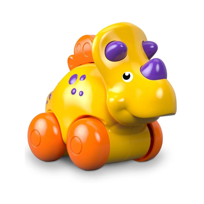 Juguete Carrito De Dinosaurio T-rex y Triceratops Fisher-Price