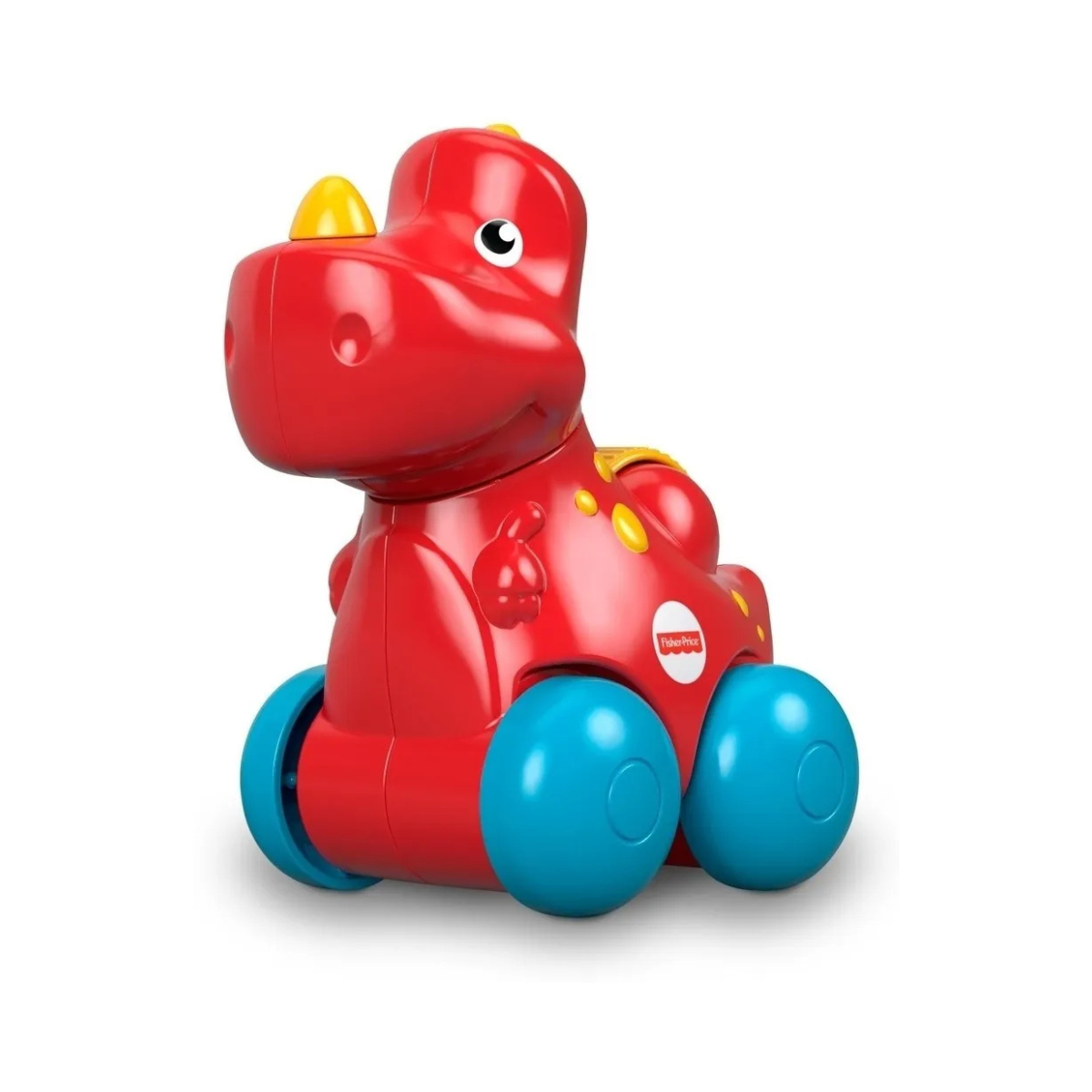 Juguete Carrito De Dinosaurio T-rex y Triceratops Fisher-Price