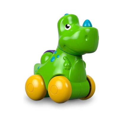 Juguete Carrito De Dinosaurio T-rex y Triceratops Fisher-Price